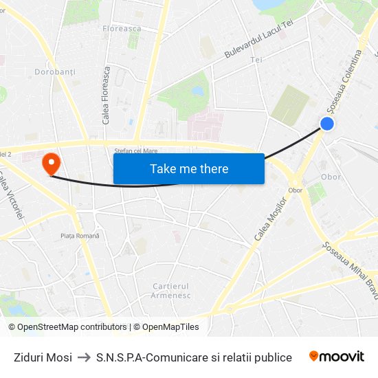 Ziduri Mosi to S.N.S.P.A-Comunicare si relatii publice map