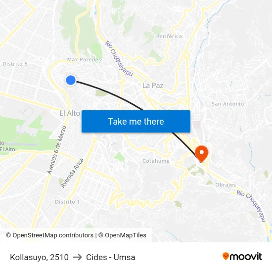 Kollasuyo, 2510 to Cides - Umsa map
