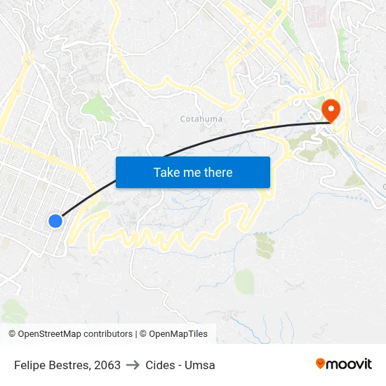 Felipe Bestres, 2063 to Cides - Umsa map