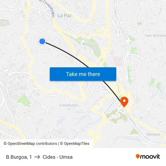 B.Burgoa, 1 to Cides - Umsa map