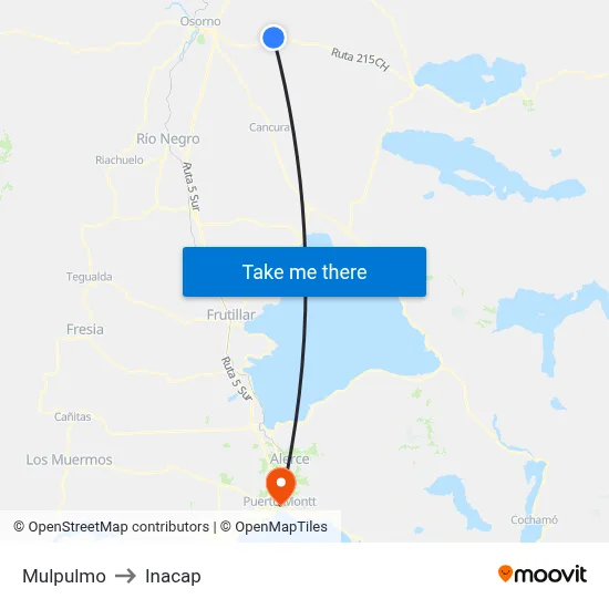 Mulpulmo to Inacap map