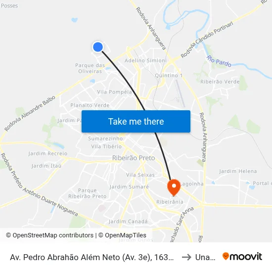 Av. Pedro Abrahão Além Neto (Av. 3e), 1630 Oposto to Unaerp map
