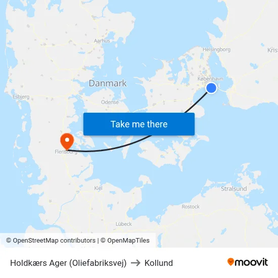 Holdkærs Ager (Oliefabriksvej) to Kollund map
