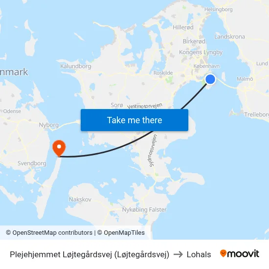 Plejehjemmet Løjtegårdsvej (Løjtegårdsvej) to Lohals map
