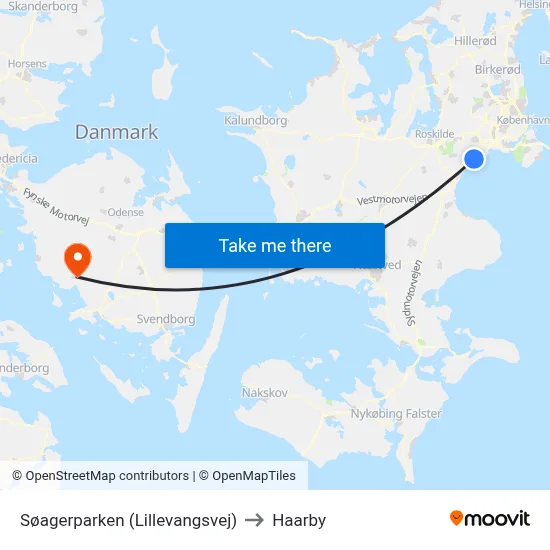 Søagerparken (Lillevangsvej) to Haarby map