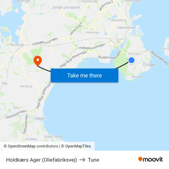 Holdkærs Ager (Oliefabriksvej) to Tune map