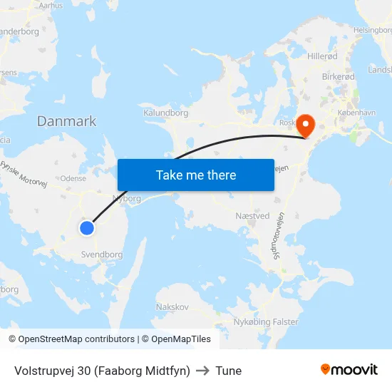 Volstrupvej 30 (Faaborg Midtfyn) to Tune map