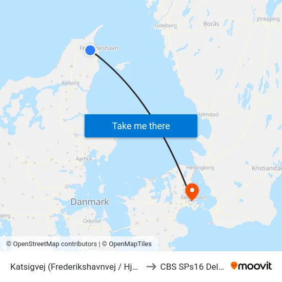 Katsigvej (Frederikshavnvej / Hjørring Kommune) to CBS SPs16 Deloitte Aud. map