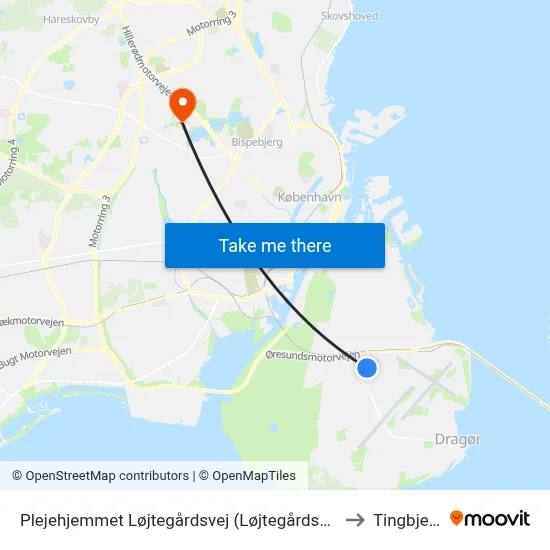 Plejehjemmet Løjtegårdsvej (Løjtegårdsvej) to Tingbjerg map