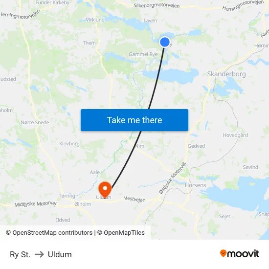 Ry St. to Uldum map