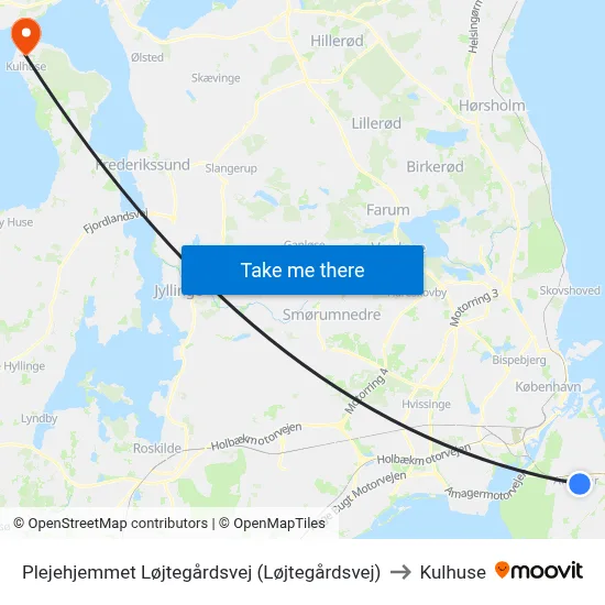 Plejehjemmet Løjtegårdsvej (Løjtegårdsvej) to Kulhuse map