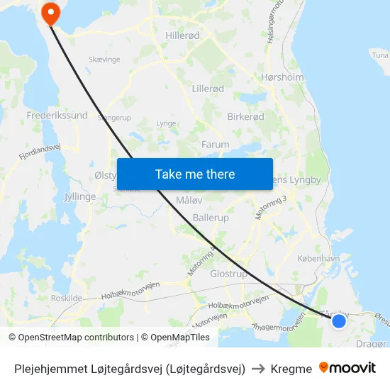 Plejehjemmet Løjtegårdsvej (Løjtegårdsvej) to Kregme map