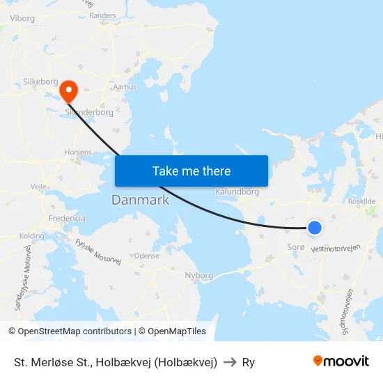 St. Merløse St., Holbækvej (Holbækvej) to Ry map