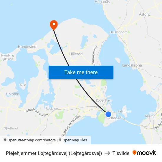 Plejehjemmet Løjtegårdsvej (Løjtegårdsvej) to Tisvilde map