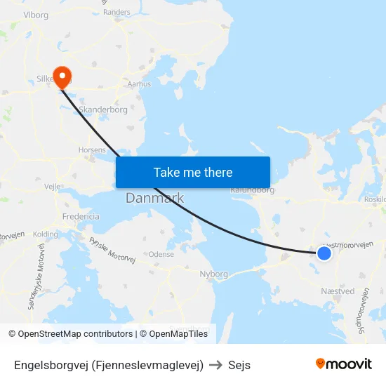 Engelsborgvej (Fjenneslevmaglevej) to Sejs map