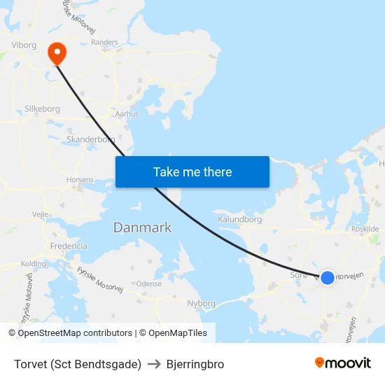 Torvet (Sct Bendtsgade) to Bjerringbro map