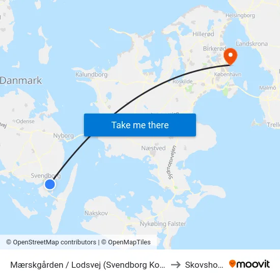 Mærskgården / Lodsvej (Svendborg Kommune) to Skovshoved map