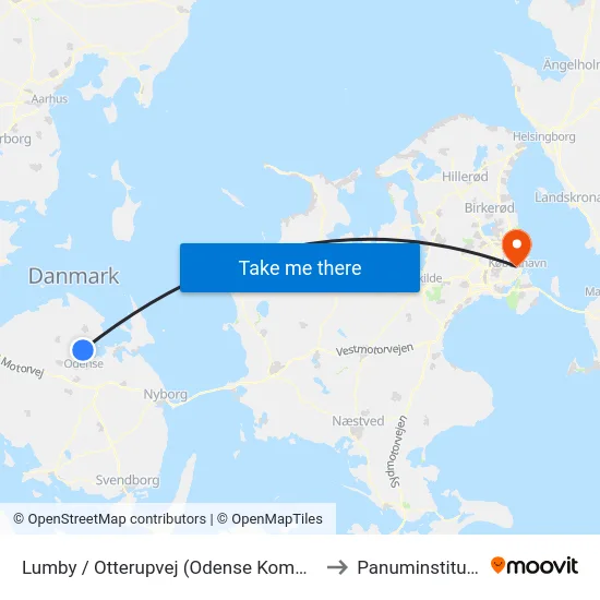 Lumby / Otterupvej (Odense Kommune) to Panuminstituttet map