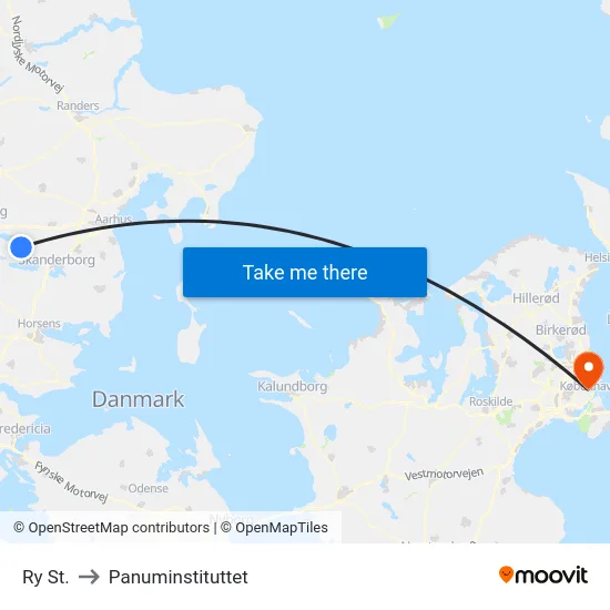 Ry St. to Panuminstituttet map