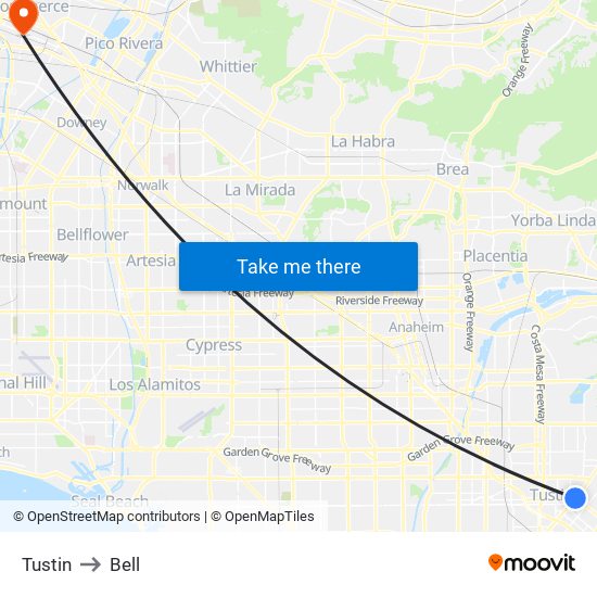 Tustin to Bell map