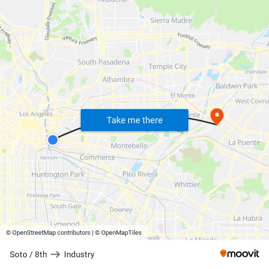 Soto / 8th to Industry map