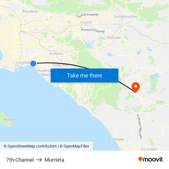 7th-Channel to Murrieta map