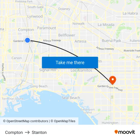 Compton to Stanton map