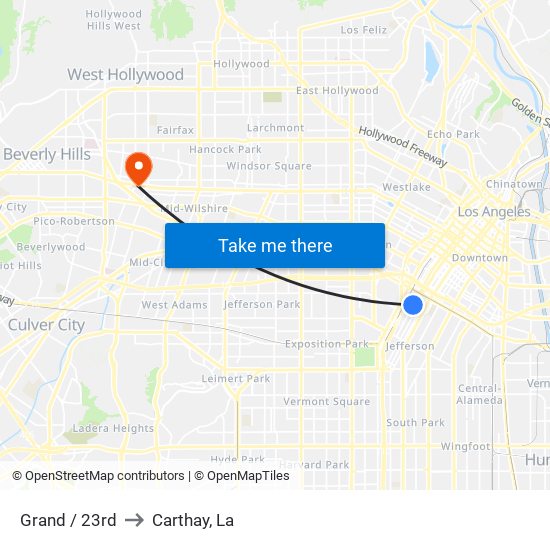 Grand / 23rd to Carthay, La map