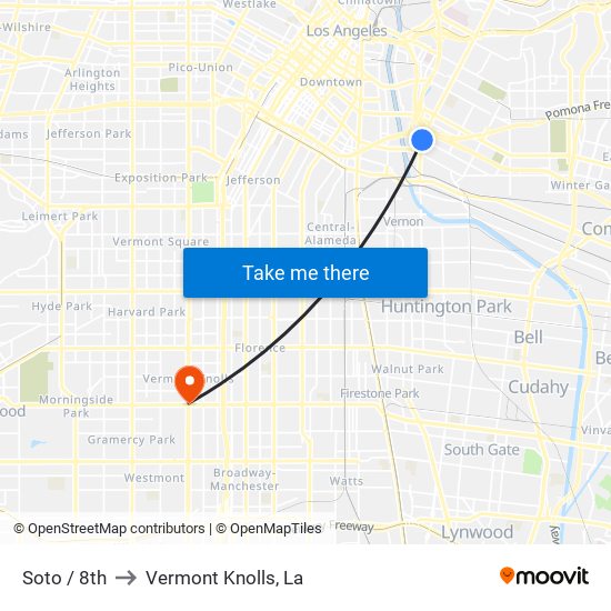 Soto / 8th to Vermont Knolls, La map