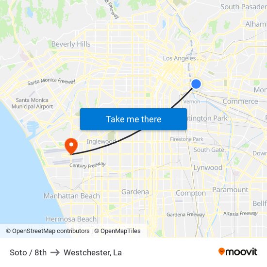 Soto / 8th to Westchester, La map