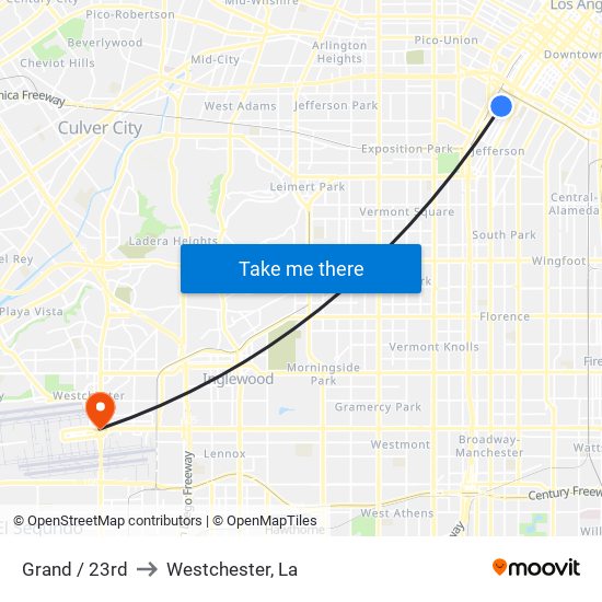 Grand / 23rd to Westchester, La map