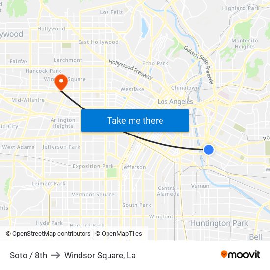 Soto / 8th to Windsor Square, La map