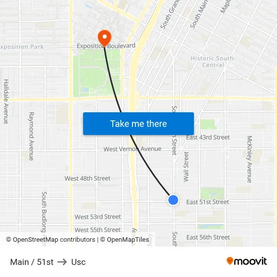Main / 51st to Usc map
