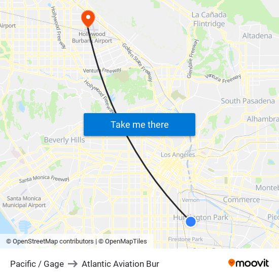 Pacific / Gage to Atlantic Aviation Bur map