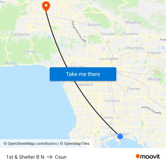 1st & Shelter B N to Csun map
