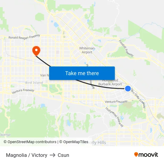 Magnolia / Victory to Csun map