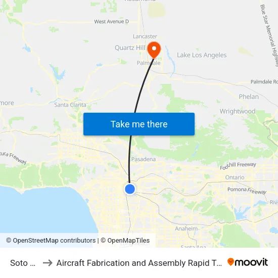 Soto / 8th to Aircraft Fabrication and Assembly Rapid Training Program map