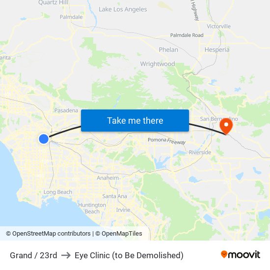 Grand / 23rd to Eye Clinic (to Be Demolished) map