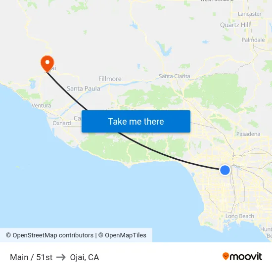 Main / 51st to Ojai, CA map