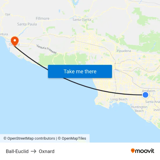 Ball-Euclid to Oxnard map