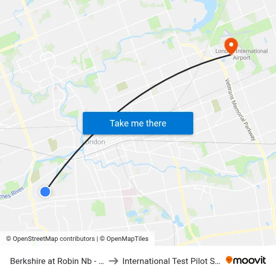 Berkshire at Robin Nb - #242 to International Test Pilot School map