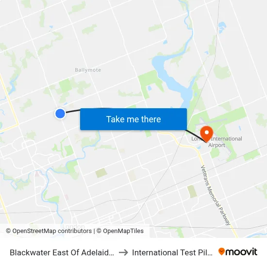 Blackwater East Of Adelaide Eb - #255 to International Test Pilot School map