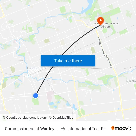 Commissioners at Wortley Wb - #2815 to International Test Pilot School map