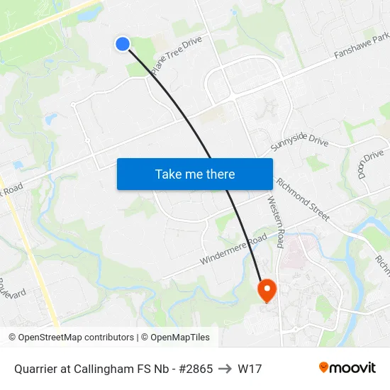 Quarrier at Callingham FS Nb - #2865 to W17 map
