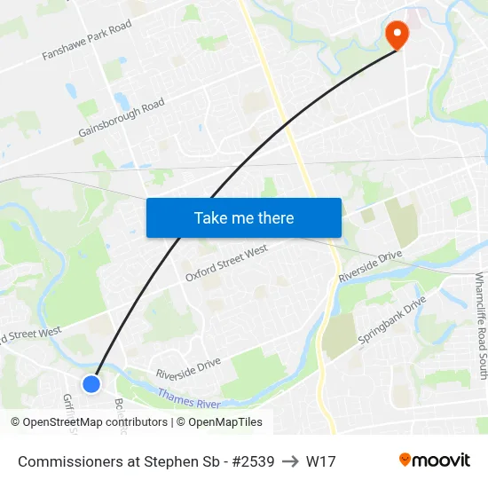 Commissioners at Stephen Sb - #2539 to W17 map