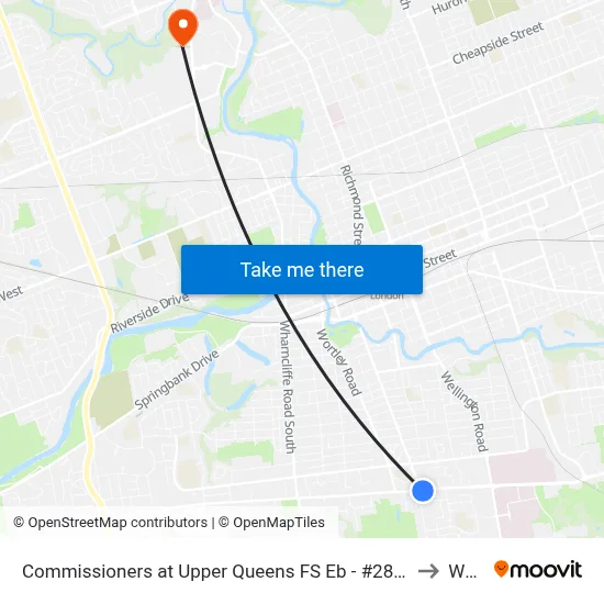 Commissioners at Upper Queens FS Eb - #2810 to W17 map