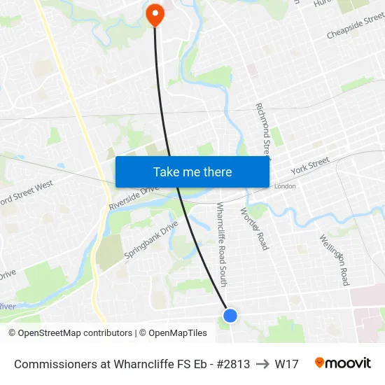 Commissioners at Wharncliffe FS Eb - #2813 to W17 map