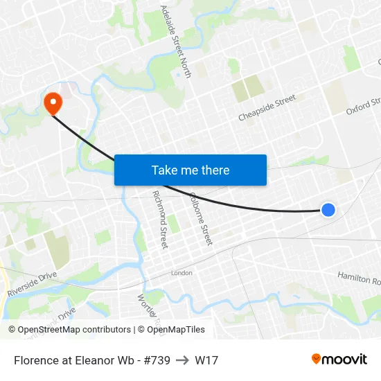 Florence at Eleanor Wb - #739 to W17 map
