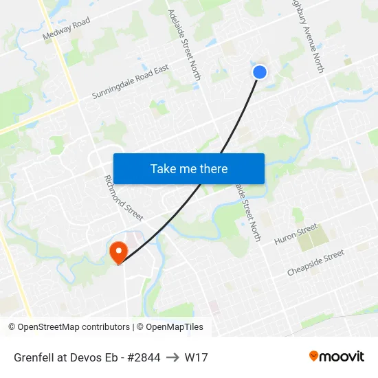 Grenfell at Devos Eb - #2844 to W17 map