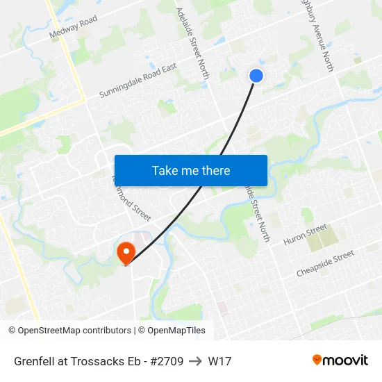 Grenfell at Trossacks Eb - #2709 to W17 map
